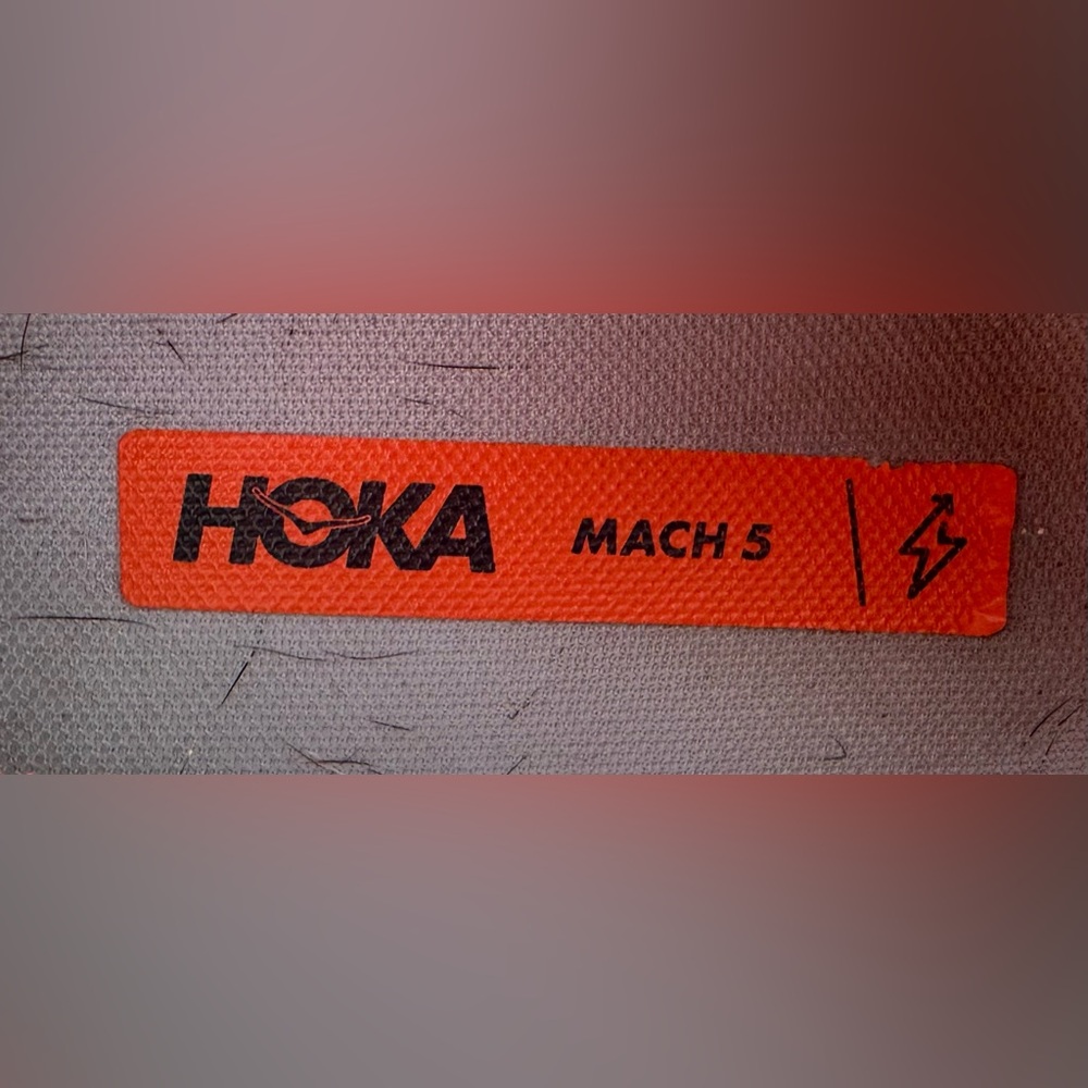 Hoka One One Mach 5 Camellia Peach Parfait Running Shoes Women’s Size 8 in VGC - Picture 13 of 16